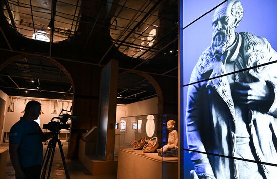 Russia Moscow Metro Anniversary Exhibition