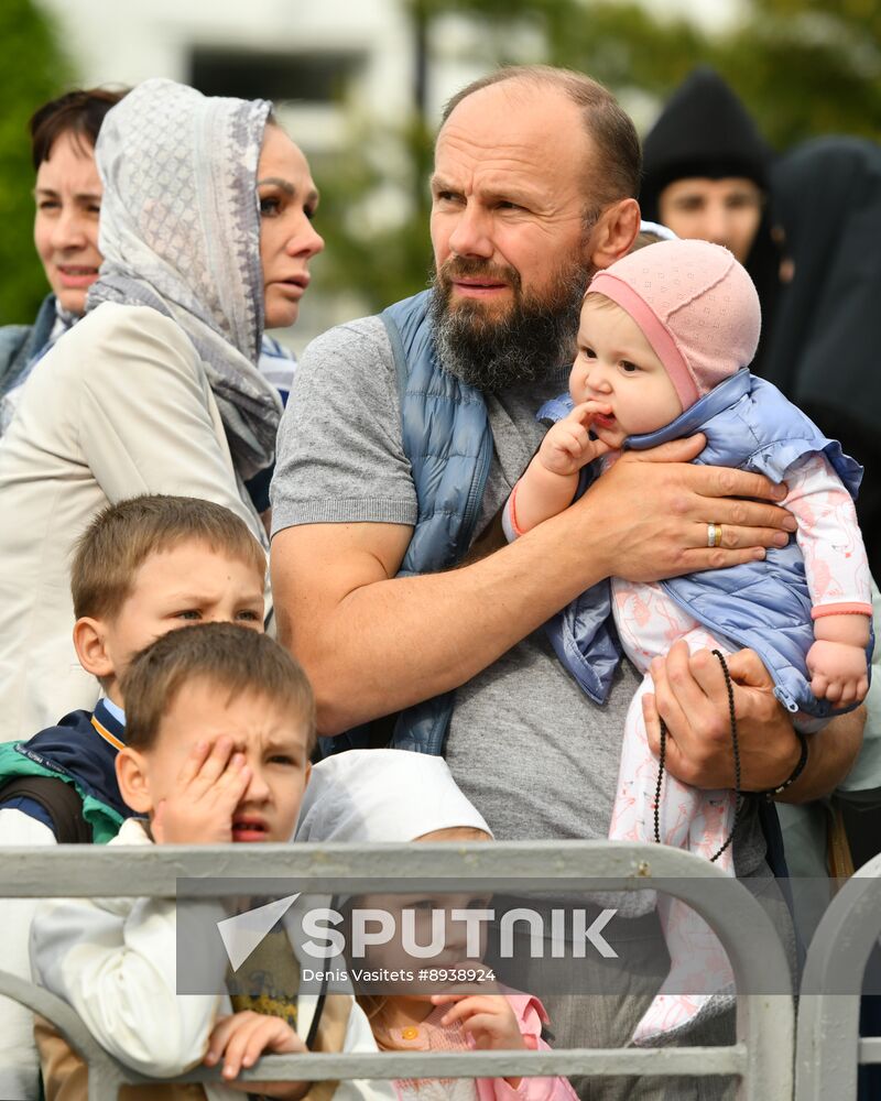 Belarus Religion St Euphrosyne Convent Anniversary