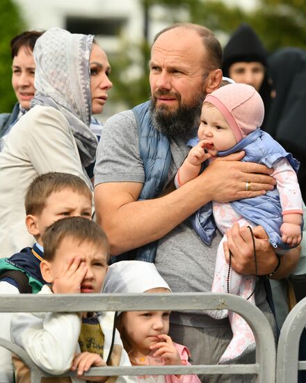 Belarus Religion St Euphrosyne Convent Anniversary