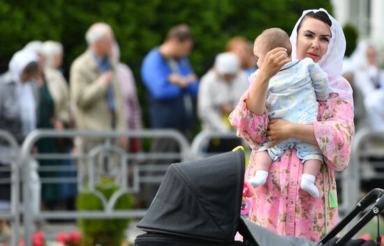 Belarus Religion St Euphrosyne Convent Anniversary