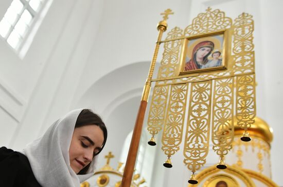 Belarus Religion St Euphrosyne Convent Anniversary