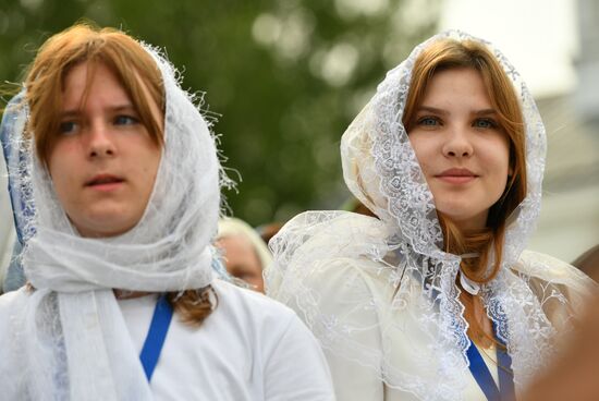 Belarus Religion St Euphrosyne Convent Anniversary