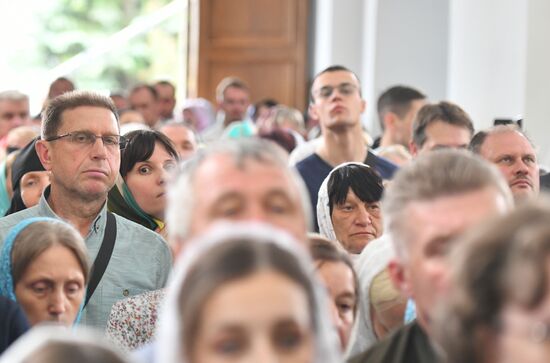 Belarus Religion St Euphrosyne Convent Anniversary