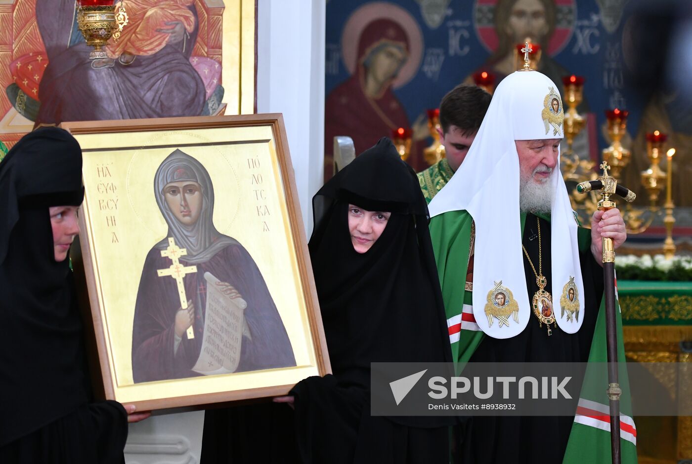 Belarus Religion St Euphrosyne Convent Anniversary