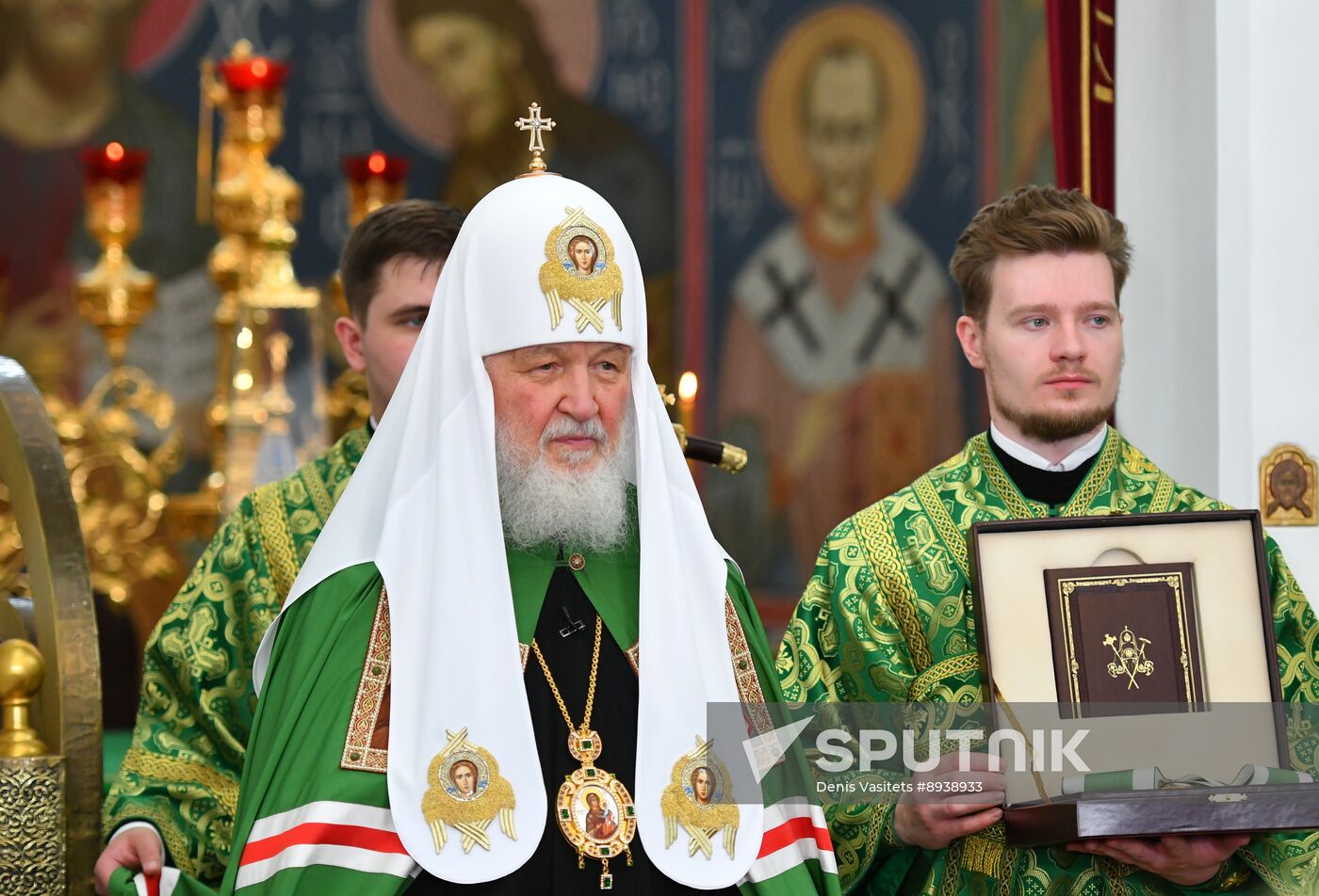 Belarus Religion St Euphrosyne Convent Anniversary