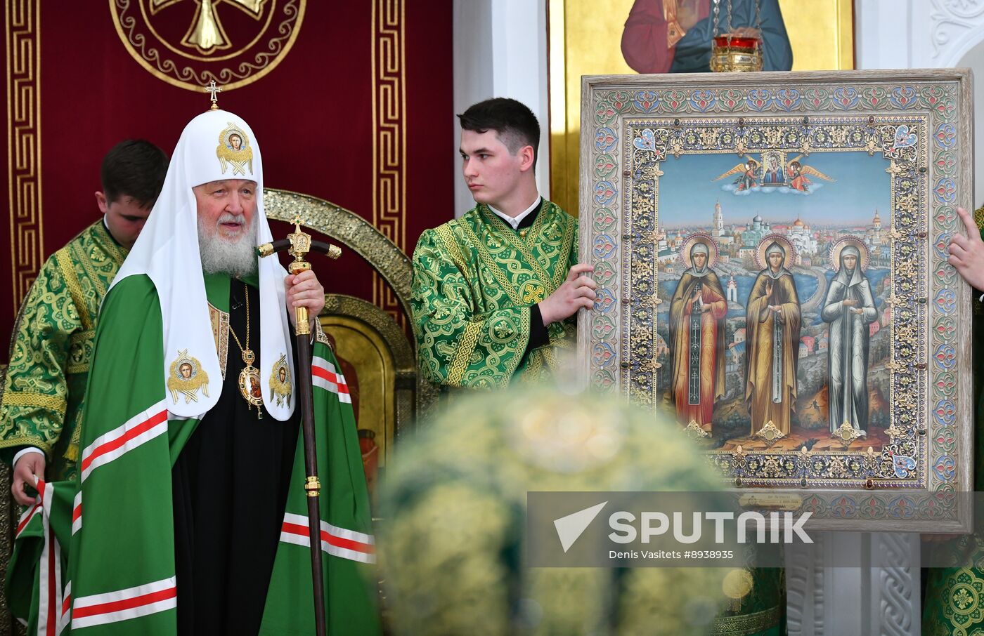 Belarus Religion St Euphrosyne Convent Anniversary