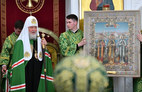 Belarus Religion St Euphrosyne Convent Anniversary