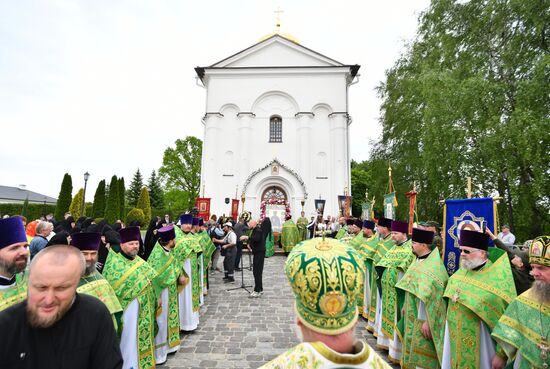 Belarus Religion St Euphrosyne Convent Anniversary