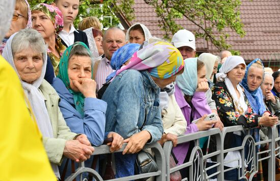Belarus Religion St Euphrosyne Convent Anniversary