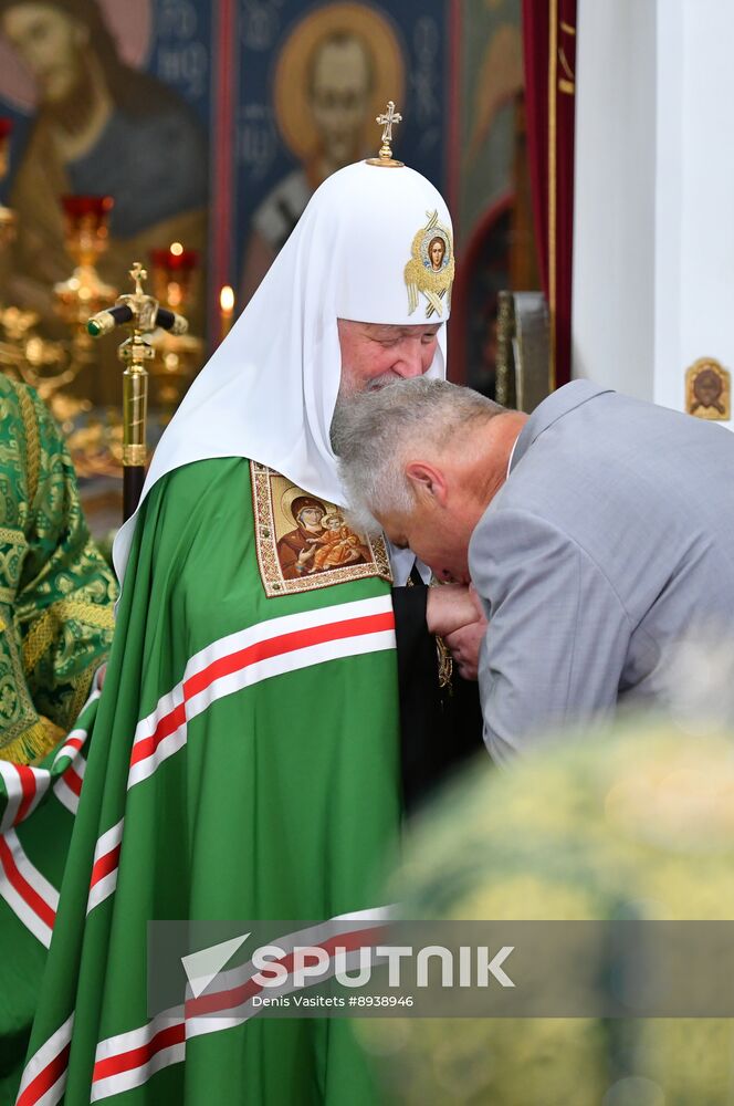 Belarus Religion St Euphrosyne Convent Anniversary