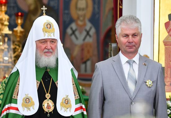 Belarus Religion St Euphrosyne Convent Anniversary