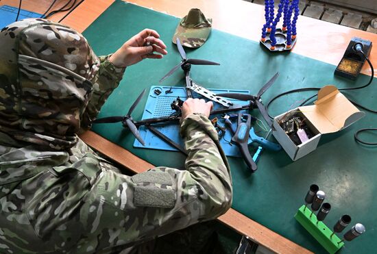 Russia Navy UAVs Training