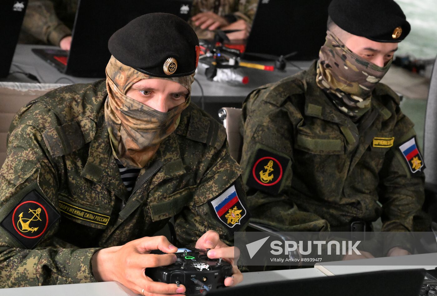 Russia Navy UAVs Training