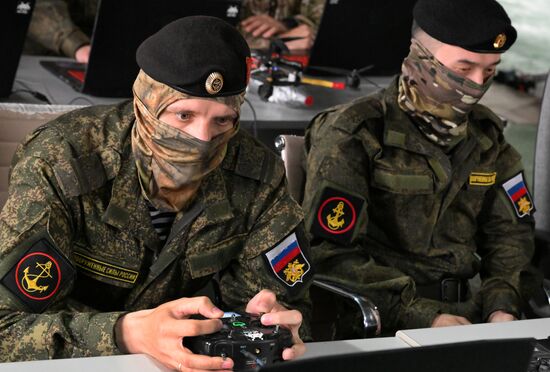 Russia Navy UAVs Training