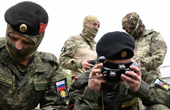 Russia Navy UAVs Training