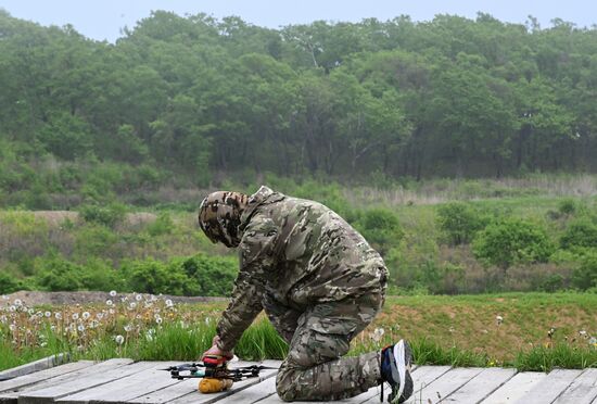Russia Navy UAVs Training