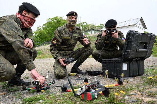 Russia Navy UAVs Training