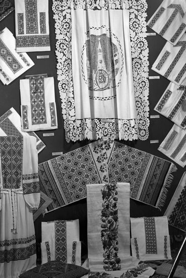 Graphic and folk-art exhibition of Belarusian SSR