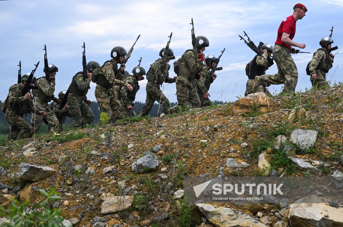 Russia National Guard Qualification Tests