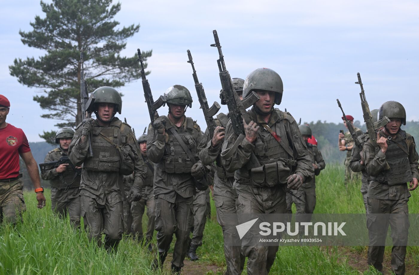Russia National Guard Qualification Tests