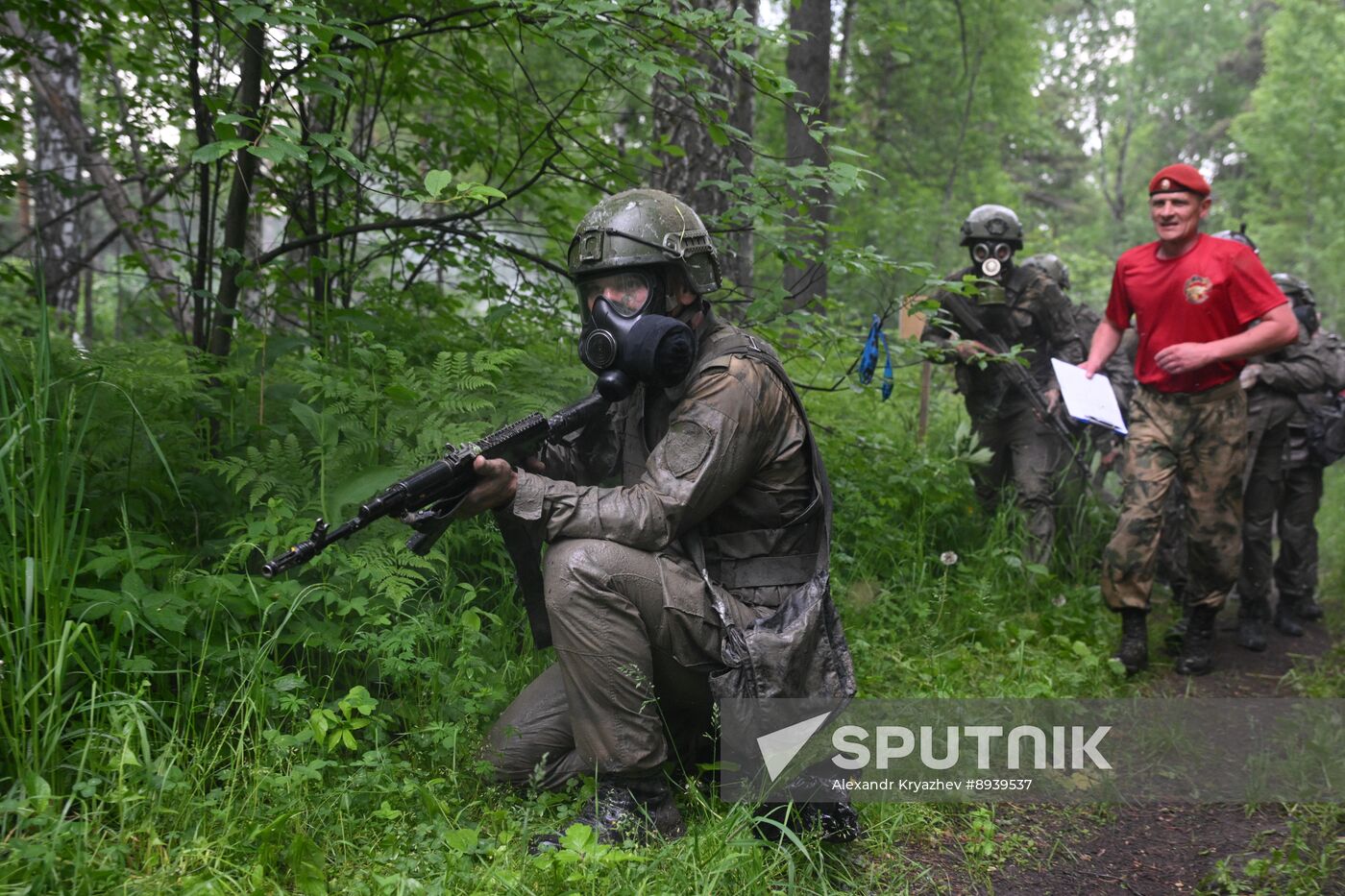 Russia National Guard Qualification Tests