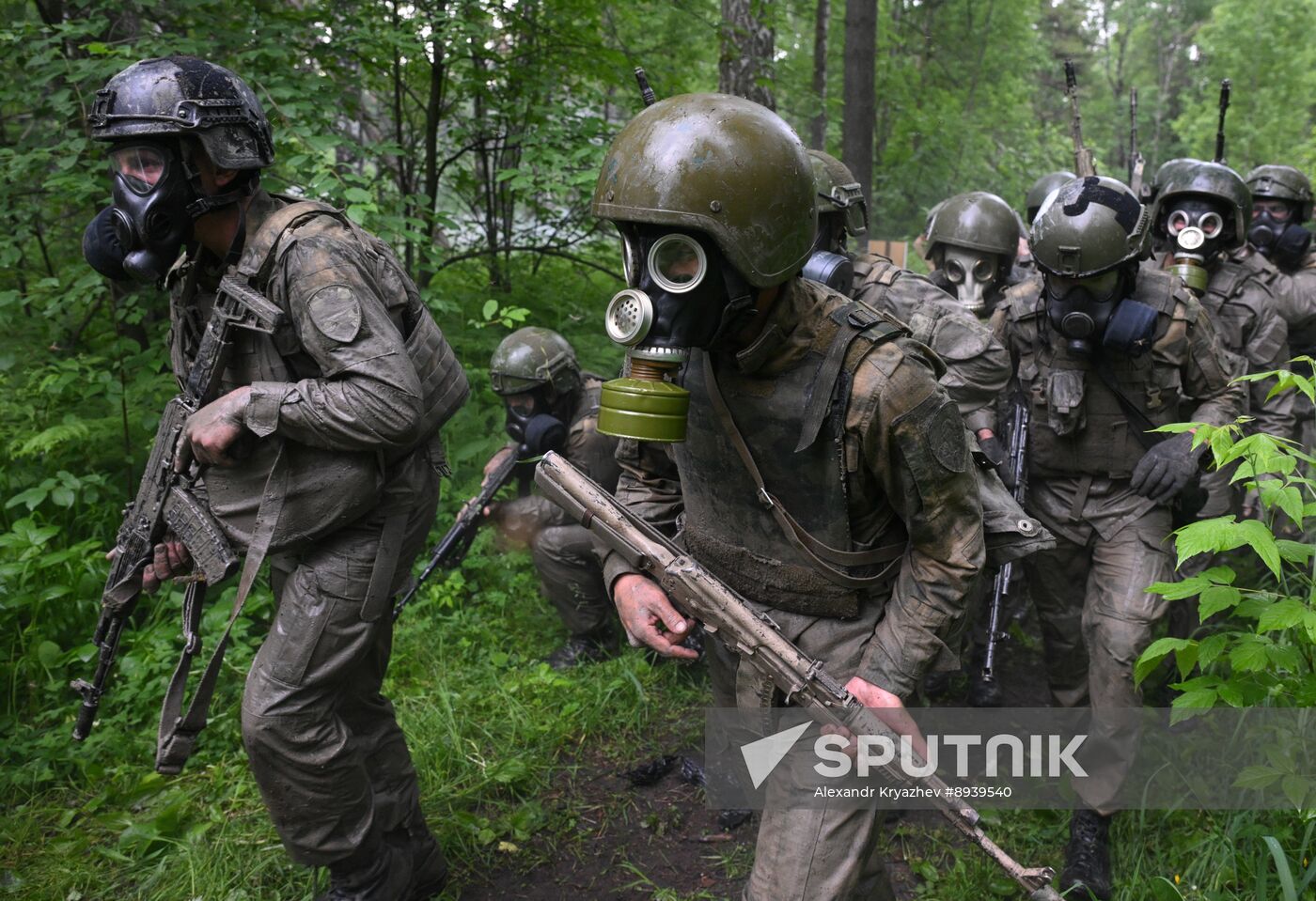 Russia National Guard Qualification Tests