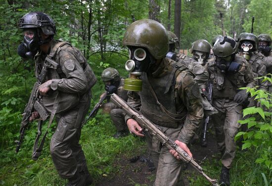 Russia National Guard Qualification Tests
