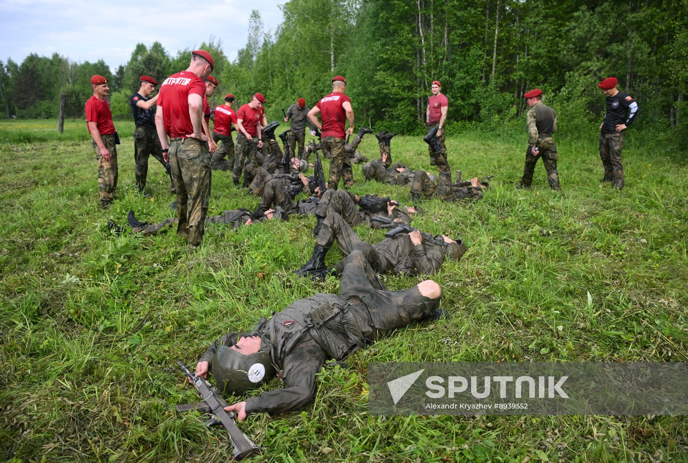 Russia National Guard Qualification Tests