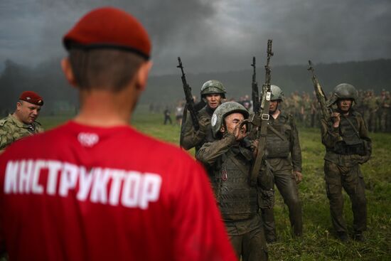 Russia National Guard Qualification Tests