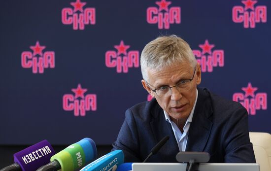 Russia Ice Hockey SKA New Coach