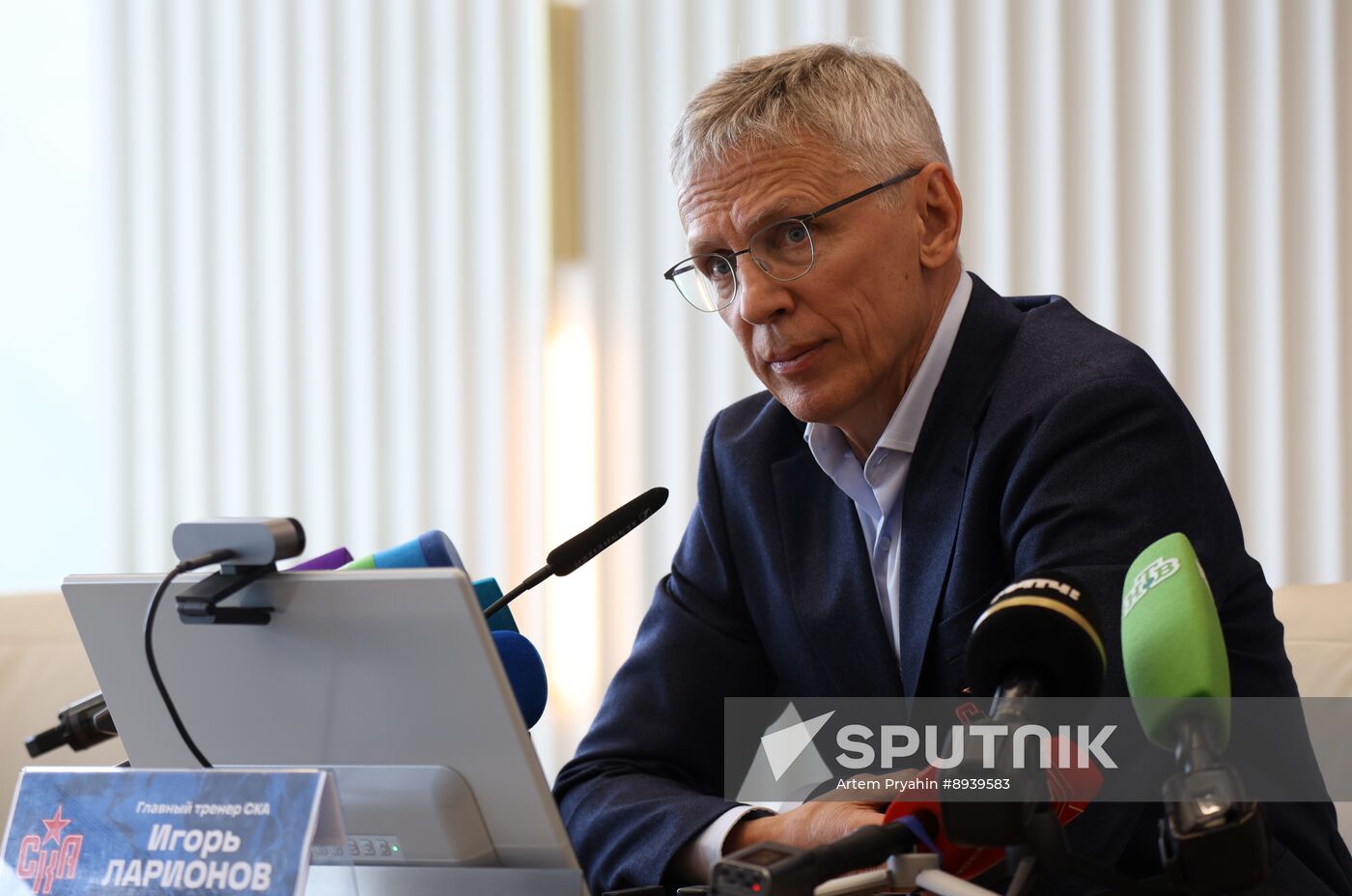 Russia Ice Hockey SKA New Coach