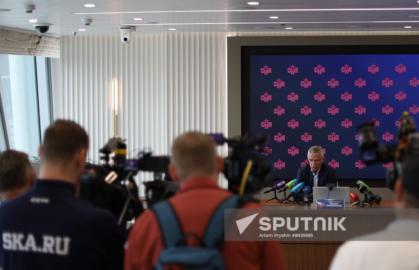 Russia Ice Hockey SKA New Coach