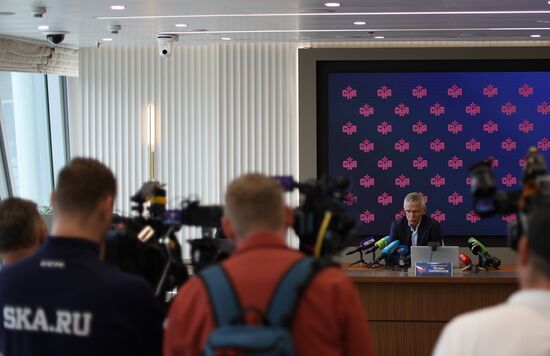 Russia Ice Hockey SKA New Coach