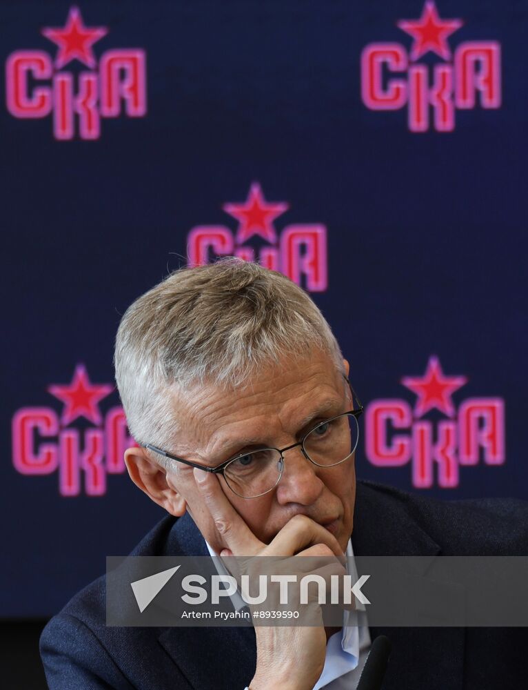 Russia Ice Hockey SKA New Coach