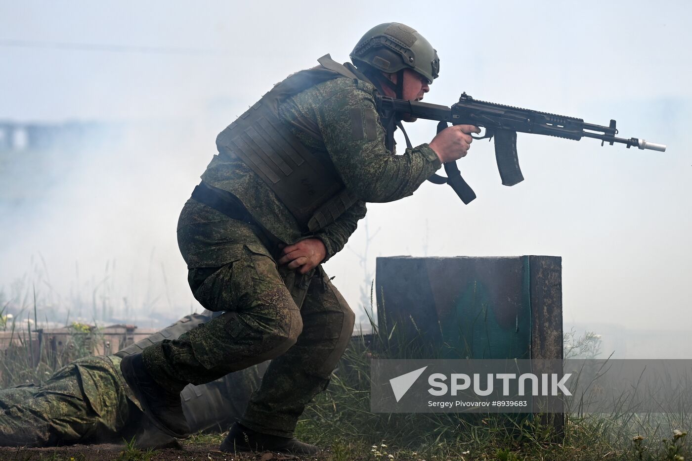 Russia Ukraine Military Operation Troops Training
