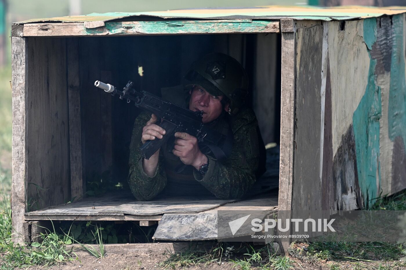 Russia Ukraine Military Operation Troops Training