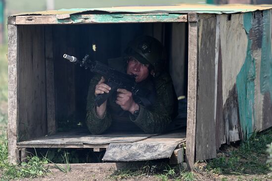Russia Ukraine Military Operation Troops Training