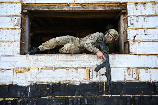 Russia Ukraine Military Operation Troops Training