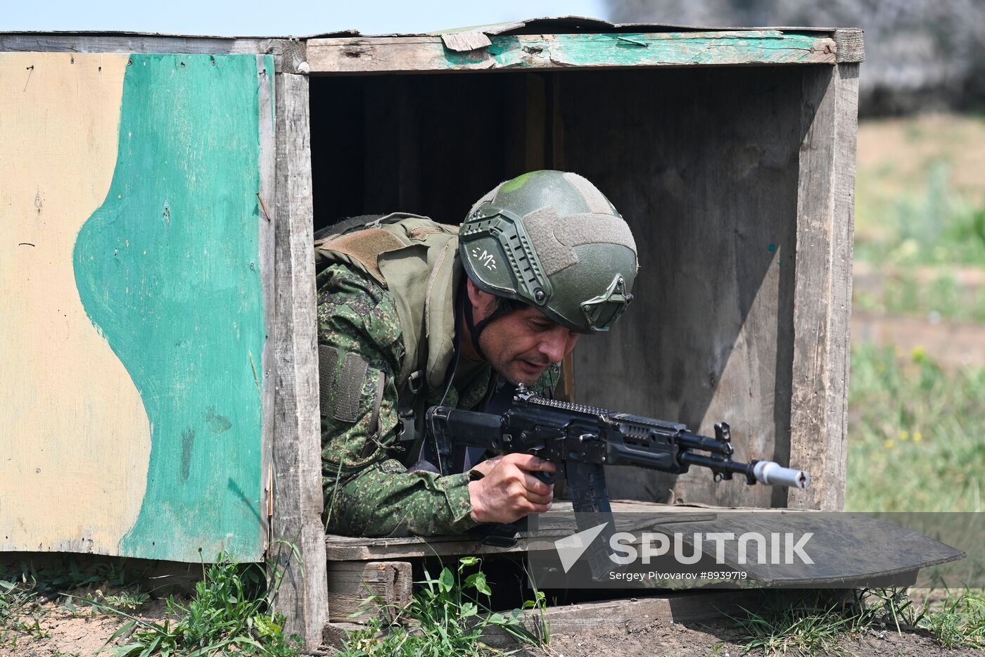 Russia Ukraine Military Operation Troops Training