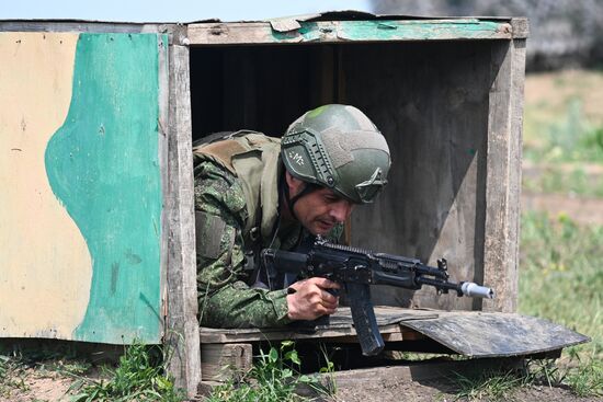 Russia Ukraine Military Operation Troops Training