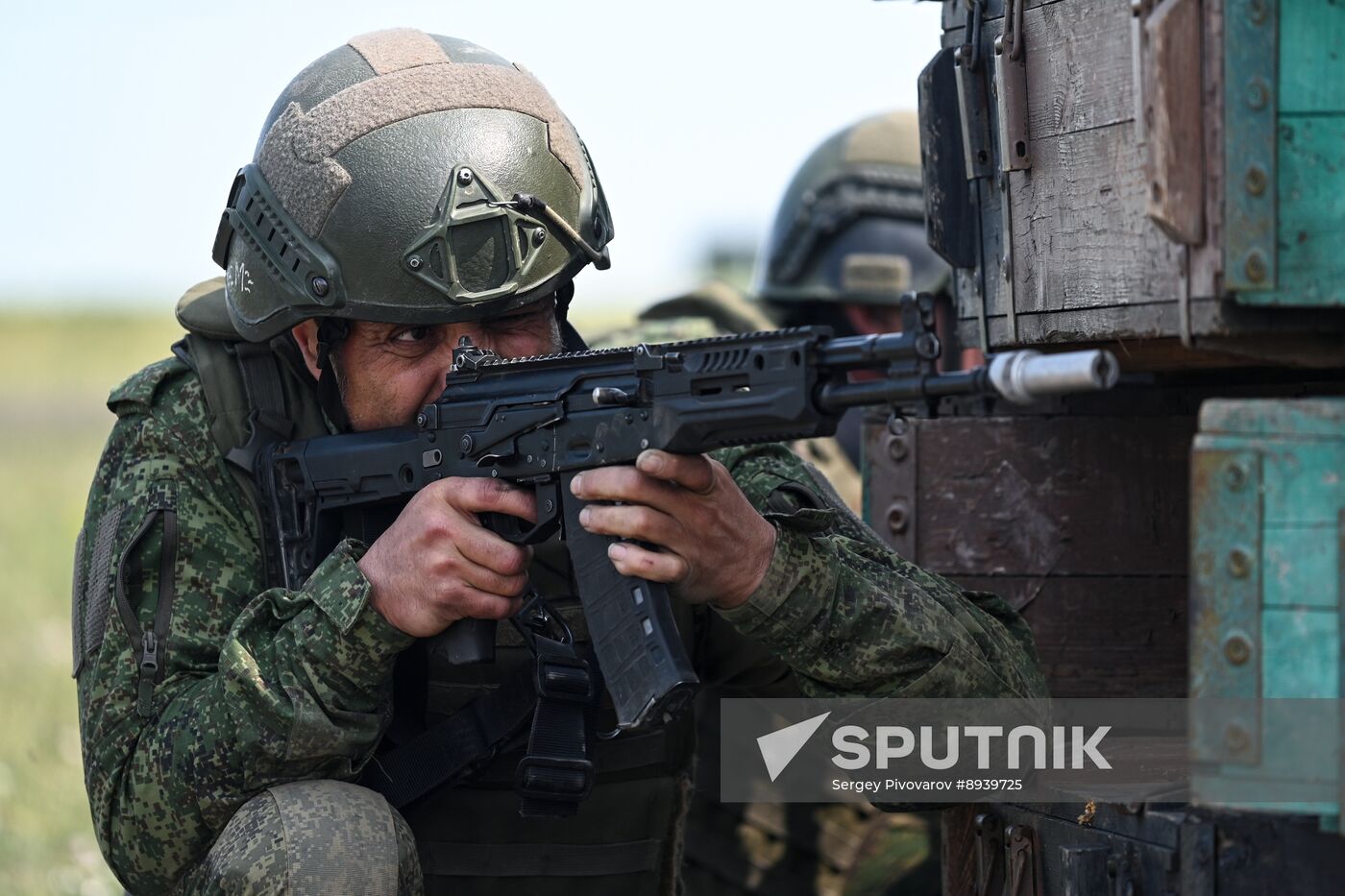 Russia Ukraine Military Operation Troops Training