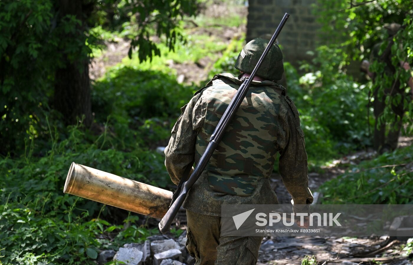 Russia Ukraine Military Operation Artillery Unit