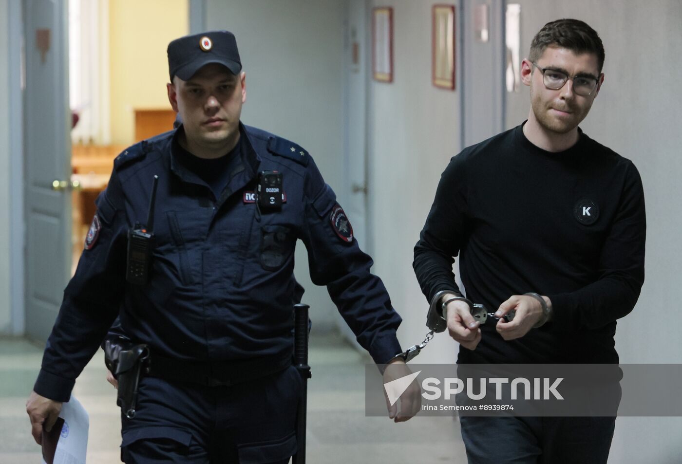 Russia Media Outlet Editor Trial