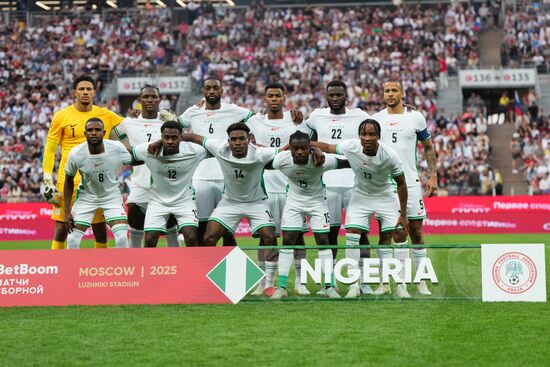 Russia Soccer Friendly Russia - Nigeria