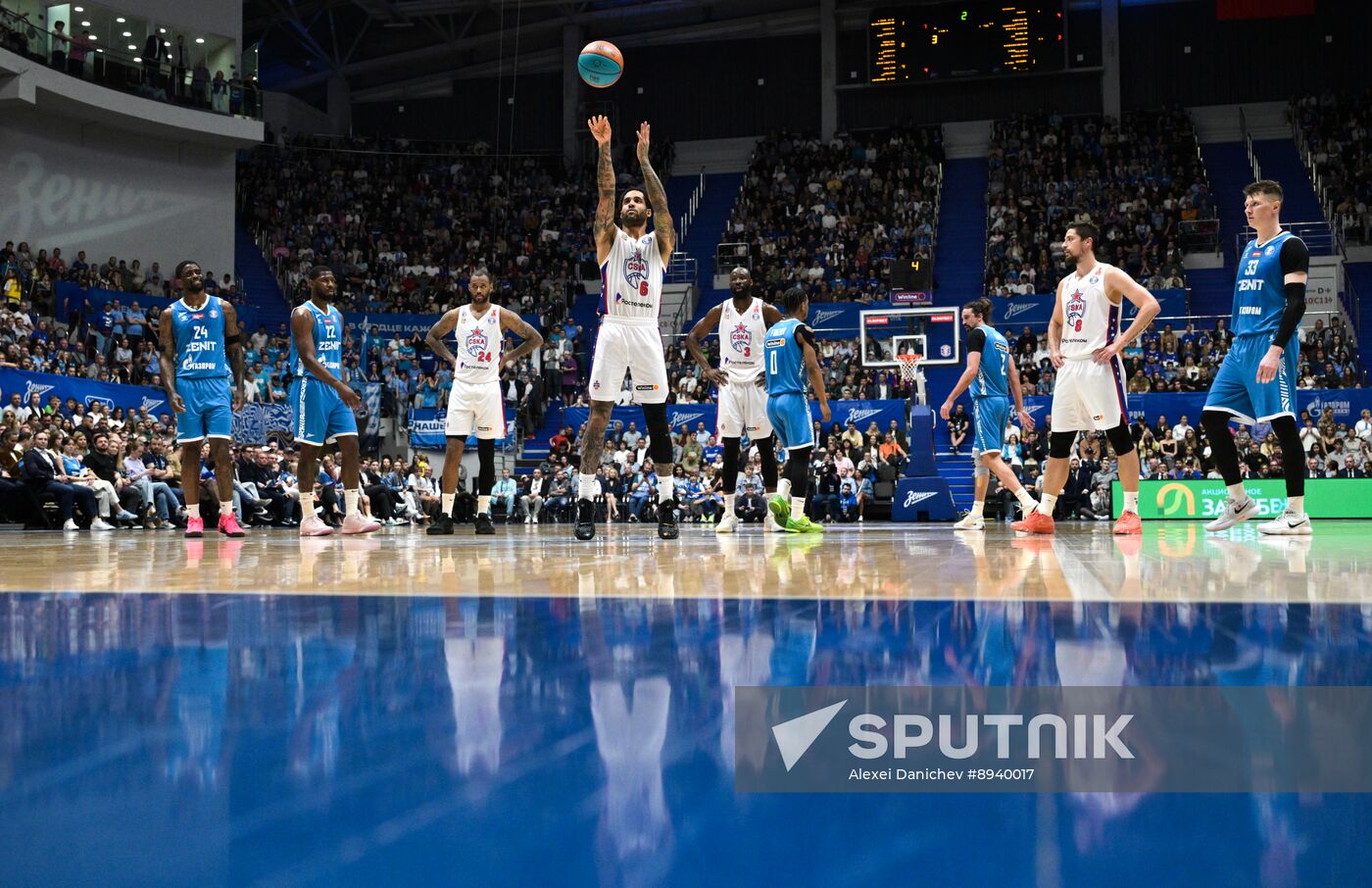 Russia Basketball United League Zenit - CSKA