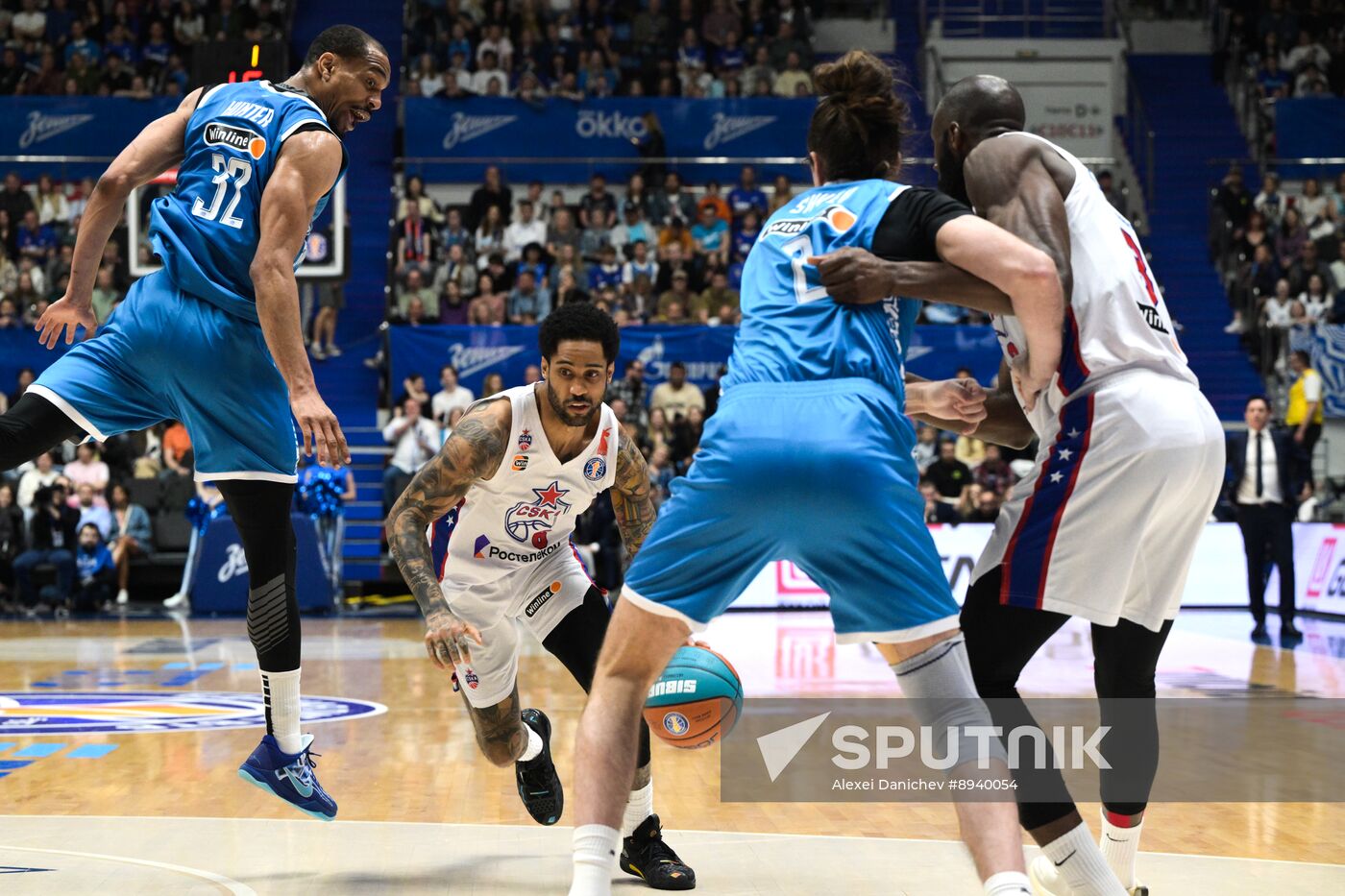 Russia Basketball United League Zenit - CSKA