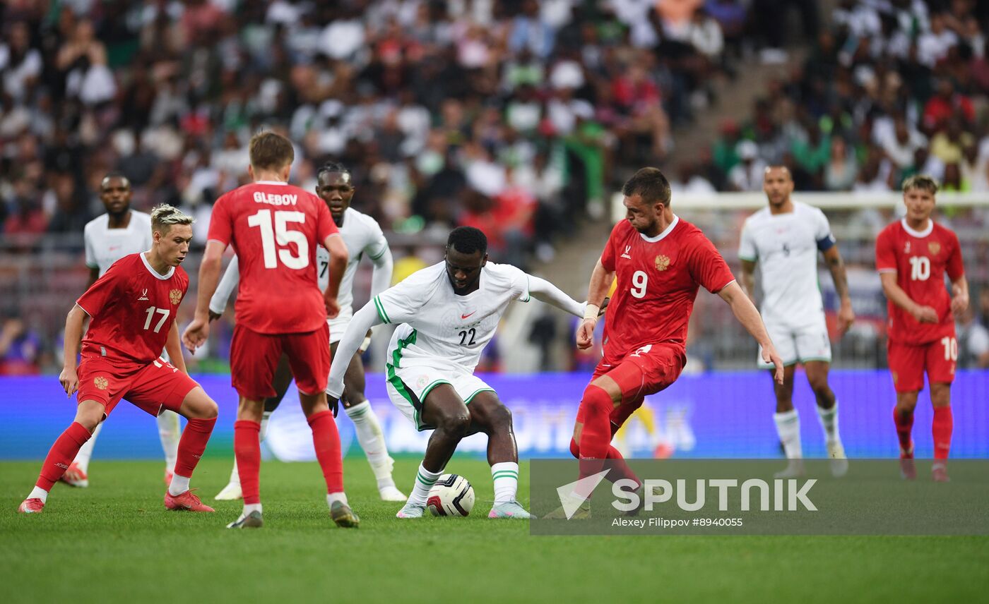 Russia Soccer Friendly Russia - Nigeria