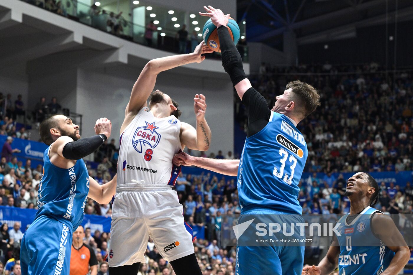 Russia Basketball United League Zenit - CSKA