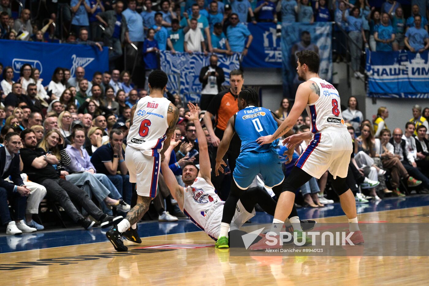 Russia Basketball United League Zenit - CSKA