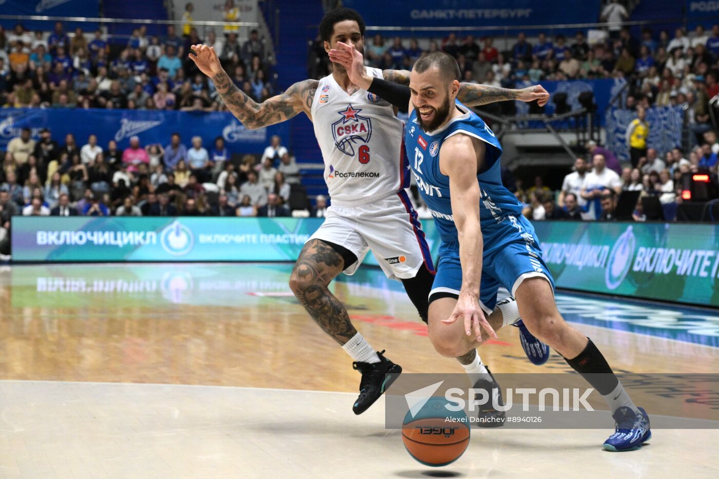 Russia Basketball United League Zenit - CSKA